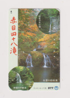 JAPAN  - Waterfalls  Magnetic Phonecard - Japón