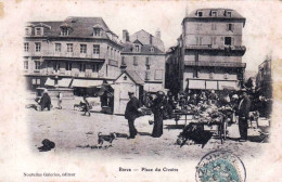 19 - Correze - BRIVE - Place Du Civoire Un Jour De Marché - Brive La Gaillarde