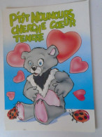 D203137   CPM  Ptit Nounours Cherche Coeur Tendre !   - Collection Patty L'Ourson  Création Et Dessins Stevens - Bären