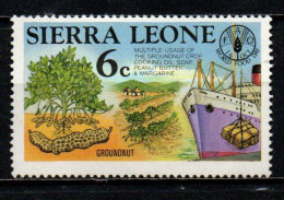 SIERRA LEONE - 1981 - GIORNATA MONDIALE DELL'ALIMENTAZIONE - MNH - Sierra Leone (1961-...)