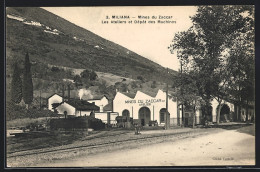 CPA Milania, Mines Du Zaccar, Les Ateliers, Bergbau  - Algerien