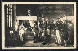Künstler-AK Napoléon Visite L`Infirmerie Des Invalides 1808  - Historical Famous People