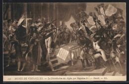 AK La Distribution Des Aigles Par Napoleon 1er  - Personnages Historiques
