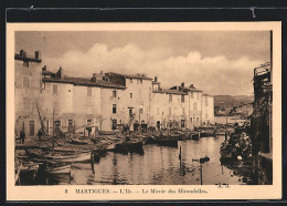 CPA Martigues, L`Ile, Le Miroir Des Hirondelles  - Martigues