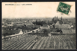 CPA Bourgueil, Les Jardins  - Other & Unclassified
