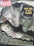 Paris Match N°1024 21 Décembre1968 Notre-Dame Inconnue, La Rénovation; L'explosion Du Vaisseau Lunaire D'Apollo IX - Testi Generali