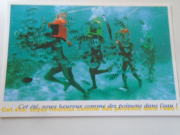 D203138 CPM   Les Voeux De L'été - Cet été, Soyez Heureux Comme Des Poissons Dans L'eau ! - Paul Ricard 1997 - Fish & Shellfish