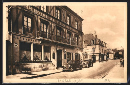 CPA L`Isle-Adam, Le Grand Hotel De L`Écu De France Et Son Restaurant Brillat-Savarin  - L'Isle Adam