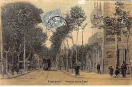 PERPIGNAN - Avenue De La Gare - état - Perpignan