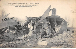 Après Les Inondations De La Loire 1910 - Une Ferme Ecroulée Près De La Brêche De La Divatte - Très Bon état - Autres & Non Classés