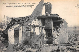 Après Les Inondations De La Loire 1910 - Un Four à Pain En Ruine Au Village De LA PRAUDIERE - Très Bon état - Autres & Non Classés