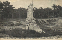 SOULAC Sur MER  Monument Aux Morts Pour La Patrie (Guerre 1914 1918 ) RV - Soulac-sur-Mer