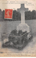 SENLIS - Guerre Septembre 1914 - Tombe Provisoire De M. Odent - état - Senlis