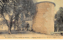 Canton De VIVONNE - Château Larcher - L'Eglise, Portail - Très Bon état - Vivonne