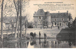 SAINT CYR LA ROSIERE - Hameau De Sainte Gauburge - Manoir Fortifiée Des Chaponnières - Très Bon état - Sonstige & Ohne Zuordnung