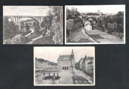 LUXEMBOURG   -  LUXEMBOURG  - 3 CPA   (L 171) - Luxemburgo - Ciudad