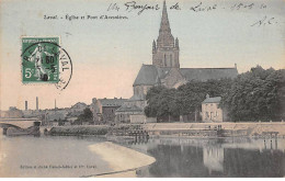 LAVAL - Eglise Et Pont D'Avesnières - Très Bon état - Laval
