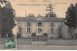 LA CHAPELLE DE GUINCHAY - Château Des Broyers - état - Autres & Non Classés