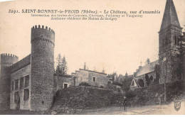 SAINT BONNET LE FROID - Le Château, Vue D'ensemble - Très Bon état - Autres & Non Classés