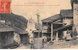 Village D'ORLU - La Place Et L'Eglise - Très Bon état - Other & Unclassified