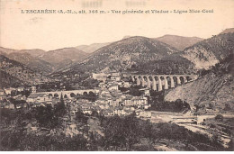 L'ESCARENE - Vue Générale Et Viaduc - Ligne Nice Coni - Très Bon état - L'Escarène