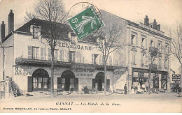 GANNAT - Les Hôtels De La Gare - Très Bon état - Autres & Non Classés