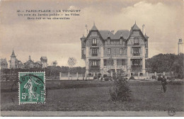 LE TOUQUET PARIS PLAGE - Un Coin Du Jardin Public - Les Villas Bois Joli Et Les Charmilles - Très Bon état - Le Touquet