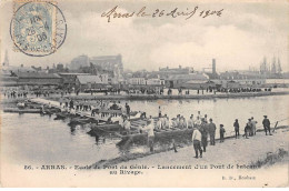 ARRAS - Ecole De Pont Du Génie - Lancement D'un Pont De Bateaux Au Rivage - Très Bon état - Arras