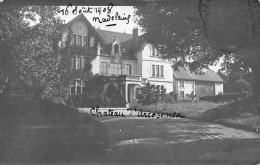 Château D' ARCOS ENEA - Carte Photo - état - Autres & Non Classés