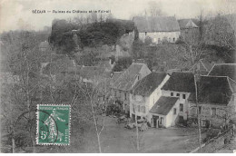 SEGUR - Ruines Du Château Et Le Foirail - Très Bon état - Autres & Non Classés