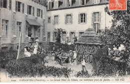 CARANTEC - Le Grand Hôtel Du Kélenn, Vue Intérieure Prise Du Jardin - Très Bon état - Carantec