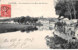 SAINTES - La Charente Et Le Quai Des Roches - Très Bon état - Saintes