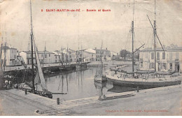 SAINT MARTIN DE RE - Bassin Et Quais - état - Saint-Martin-de-Ré