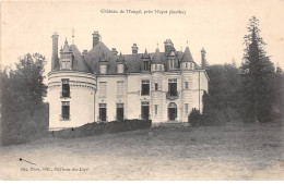 Château De MANGE Près MAYET - Très Bon état - Autres & Non Classés