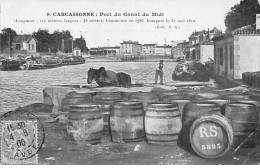 CARCASSONNE - Port Du Canal Du Midi - Très Bon état - Carcassonne