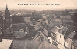EPERNON - Vue Prise Du Château - Très Bon état - Epernon