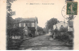 JOUY - Avenue De La Gare - état - Jouy