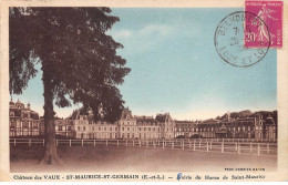 SAINT MAURICE SAINT GERMAIN - Château Des VAUX - Prairie Du Haras De Saint Maurice - état - Other & Unclassified
