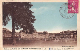 SAINT MAURICE SAINT GERMAIN - Château Des VAUX - Prairie Du Haras De Saint Maurice - état - Autres & Non Classés