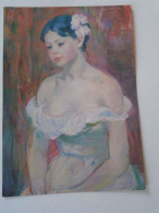 D203142   CPM    Portraits Impressionnistes Berthe Morisot -  Jeune Fille - Malerei & Gemälde