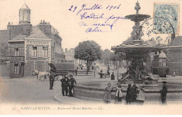 SAINT QUENTIN - Boulevard Henri Martin - état - Saint Quentin
