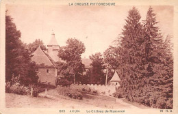 AHUN - Le Château De Massenon - Très Bon état - Other & Unclassified