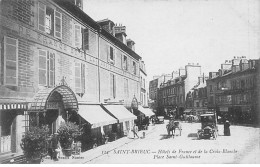 SAINT BRIEUC - Hôtels De France Et De La Croix Blanche - Place Saint Guillaume - Très Bon état - Saint-Brieuc