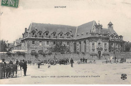 GUINGAMP - Hôpital Mixte Et La Chapelle - état - Guingamp