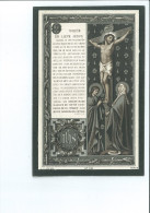 PETRUS J DE SCHUYTER WED E MARTENS EN F LAMBRECHT ° HANSBEKE ( NEVELE ) 1811 ER + 1885 DRUK GENT VANDERMEULEN - Devotion Images