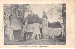 Environs De CHATEAUROUX - Château De DIORS - état - Autres & Non Classés