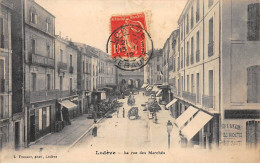 LODEVE - La Rue Des Marchés - Très Bon état - Lodeve
