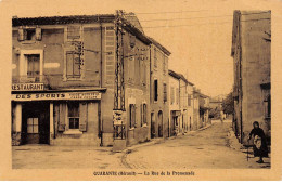 QUARANTE - La Rue De La Promenade - Très Bon état - Other & Unclassified
