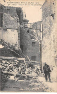PELISSANNE - Tremblement De Terre Du 11 Juin 1909 - Coin De Rue En Ruines - état - Pelissanne