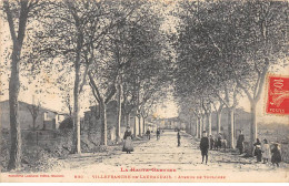 VILLEFRANCHE DE LAURAGUAIS - Avenue De Toulouse - Très Bon état - Sonstige & Ohne Zuordnung